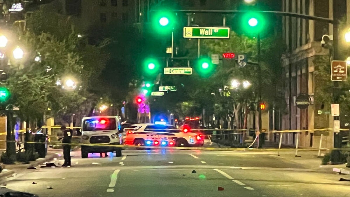 Downtown Orlando after shooting on July 31 near restaurants and bars