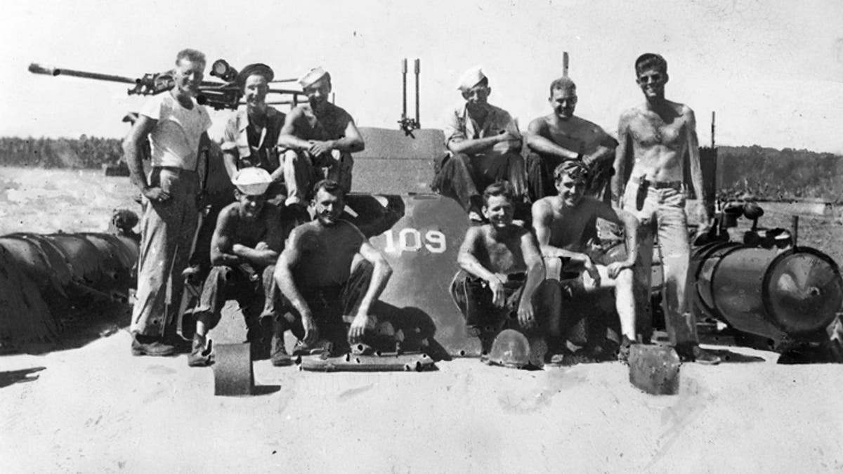 John F. Kennedy and PT-109 crew