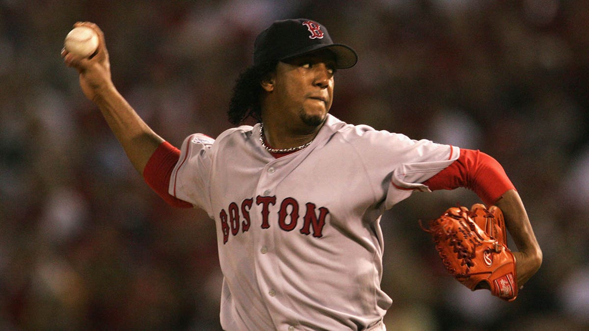 Pedro Martinez in the 2004 World Series