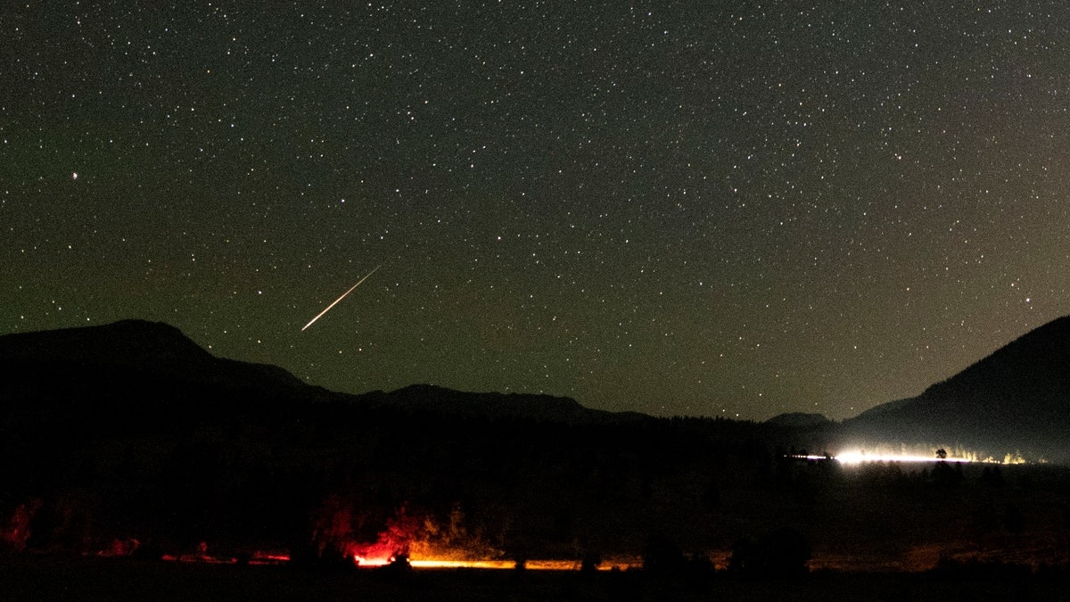 Colorado Perseid meteor shower