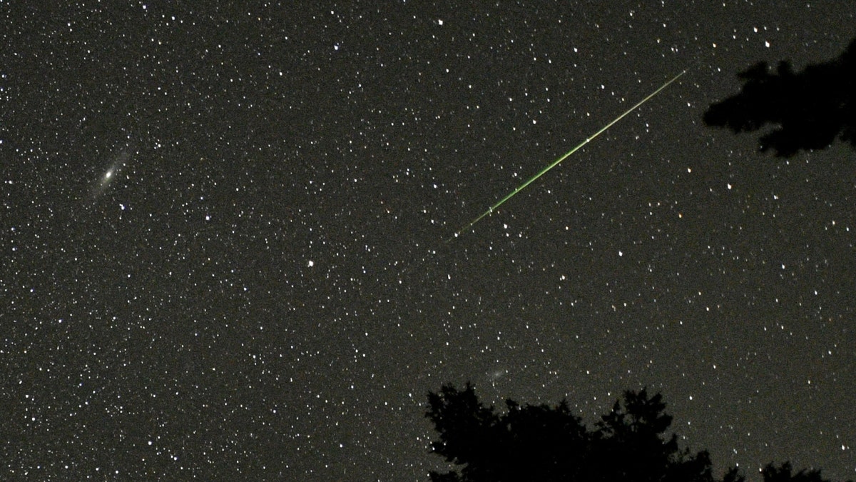 The Perseid meteor shower in Colorado