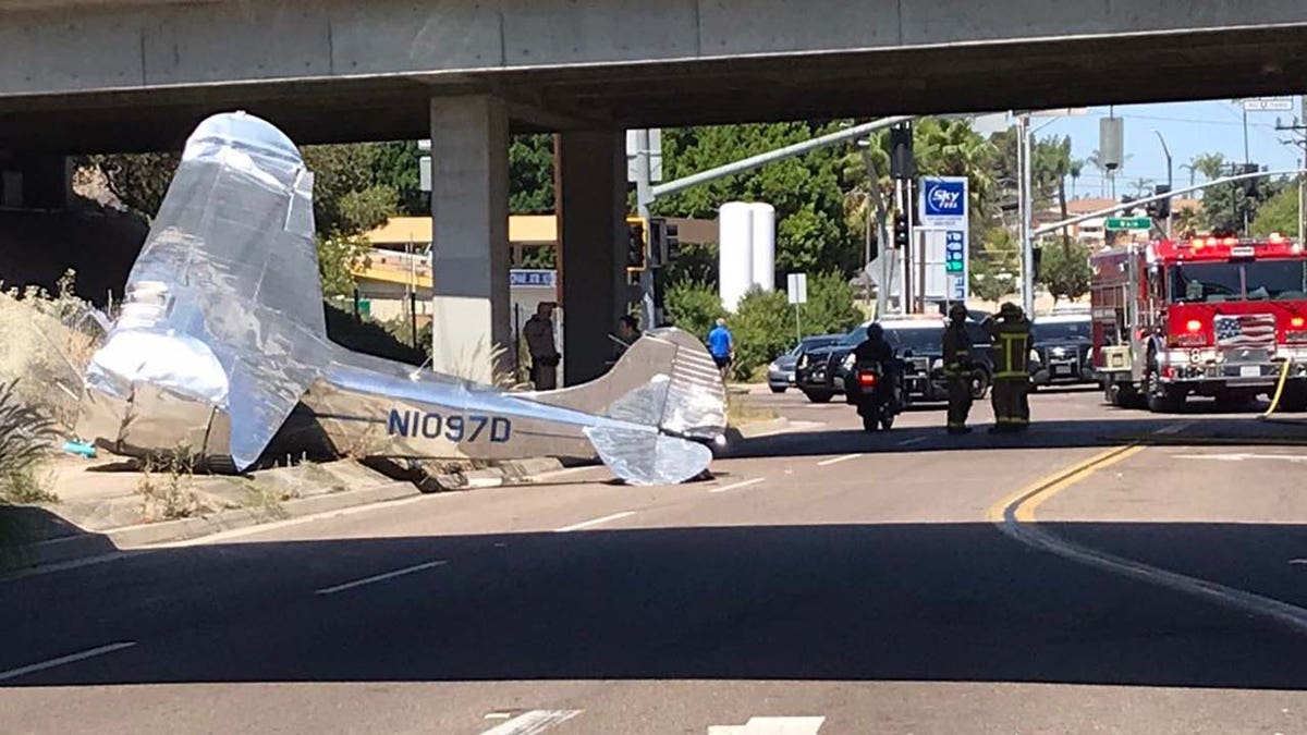 Plane crash in El Cajon