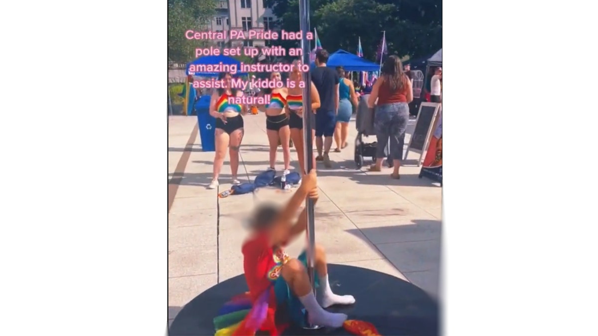 Child pole dances in PA