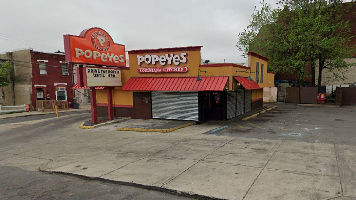 Popeyes restaurant North Philadelphia