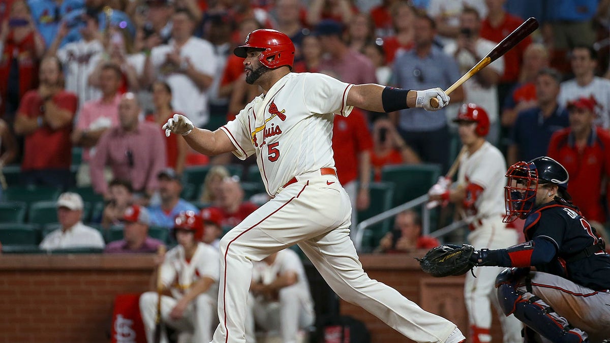 In 2009 Albert Pujols tied the NL grand slam record - A Hunt and