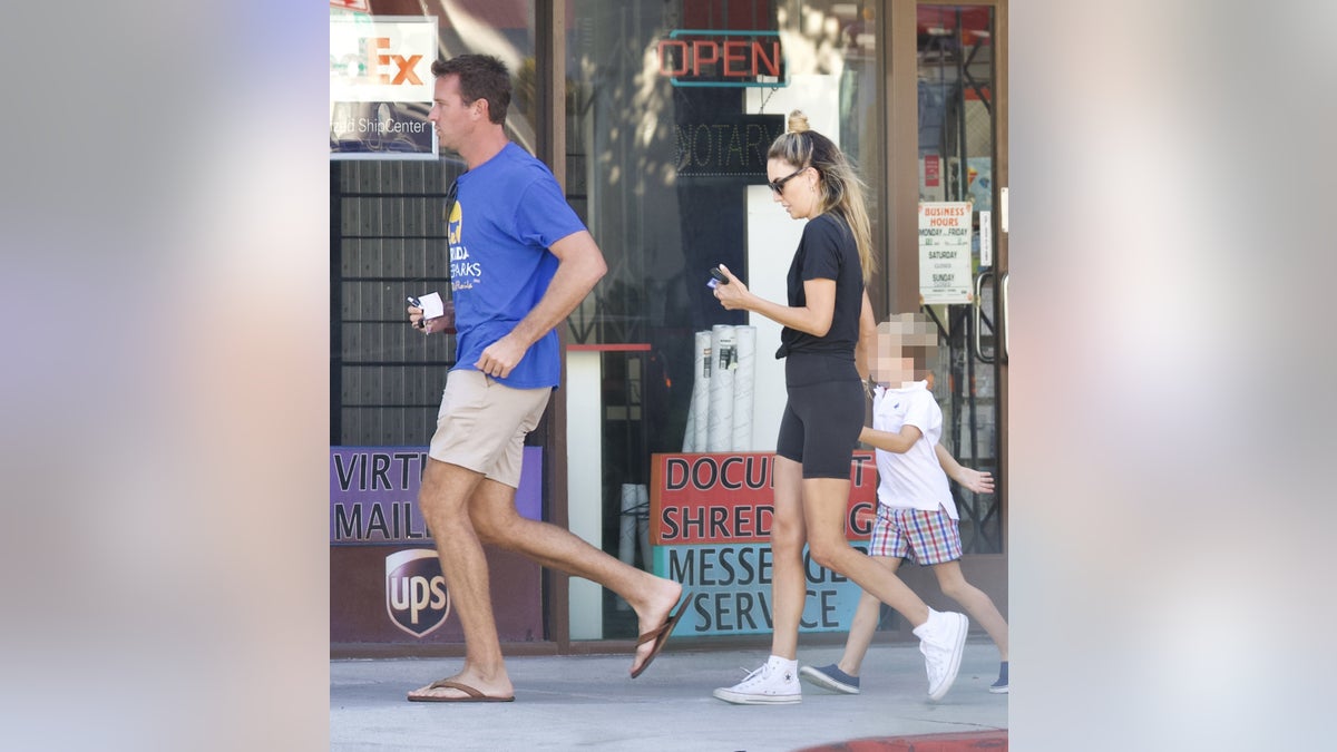 Armie Hammer and Elizabeth Chambers in Los Angeles