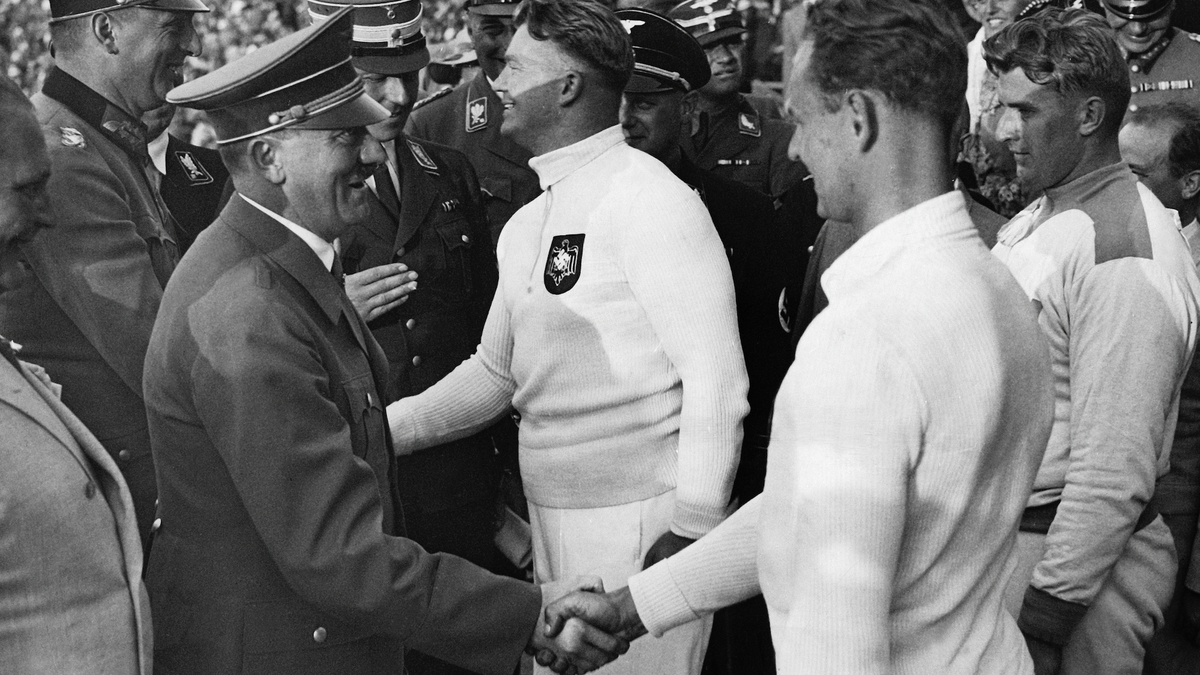 Hitler at 1936 Olympics