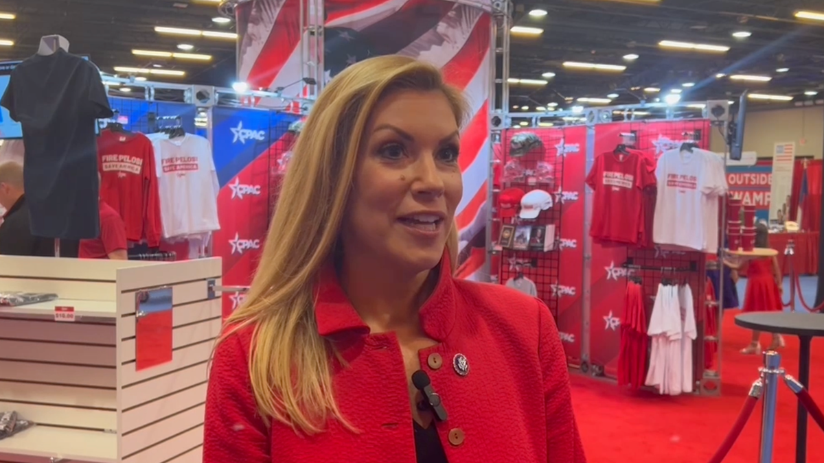 Rep. Beth Van Duyne talks to Fox News Digital at CPAC in Texas on Aug, 6, 2022.