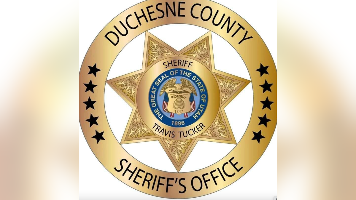 Illustration depicting Duchesne County Sheriff's Office badge