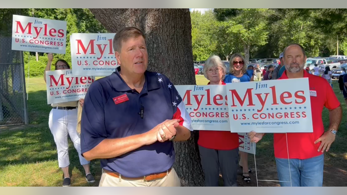 GOP Candidate Jim Myles speaks to Fox News Digital August 20, 2022.