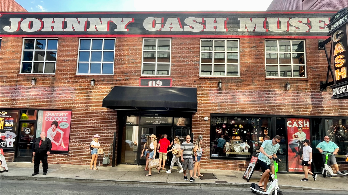 Johnny Cash Museum a Nashville attraction