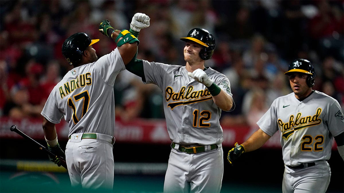 A's beat Angels behind Sean Murphy's big day