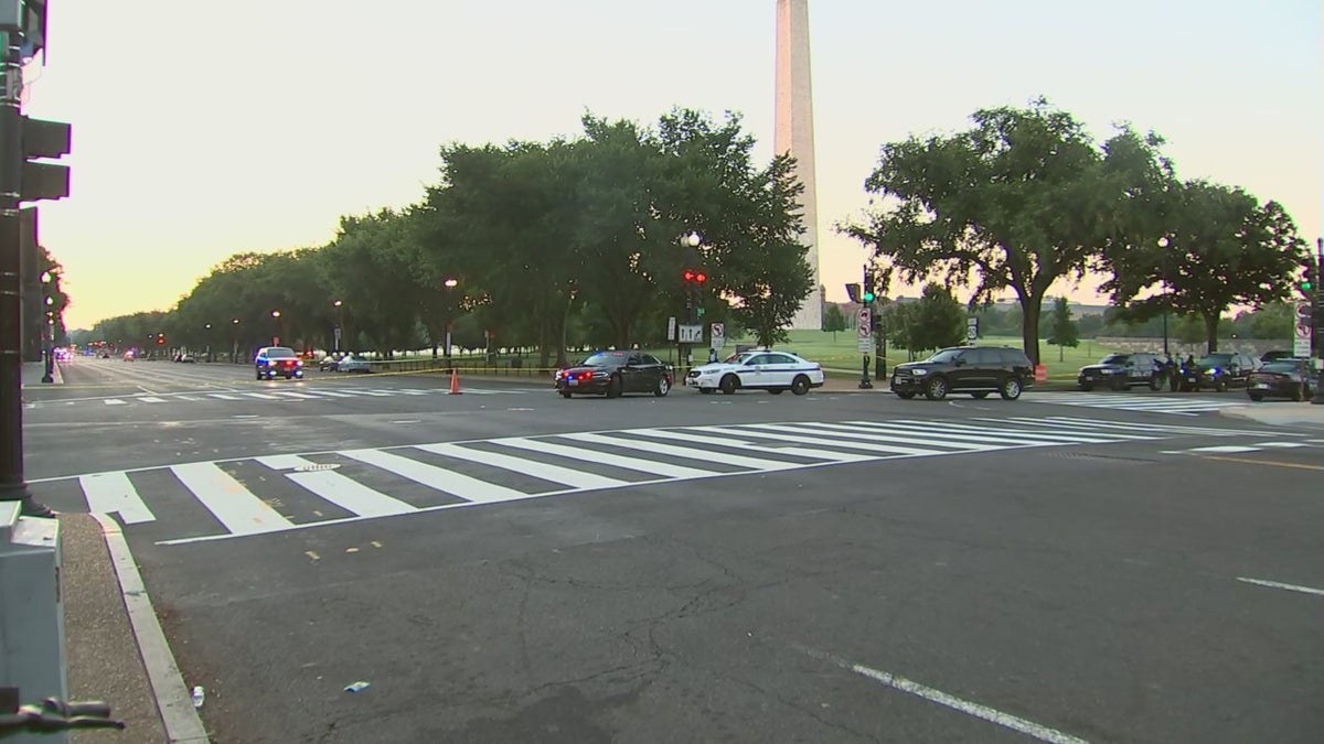 Shots fired near National Mall, 3 detained