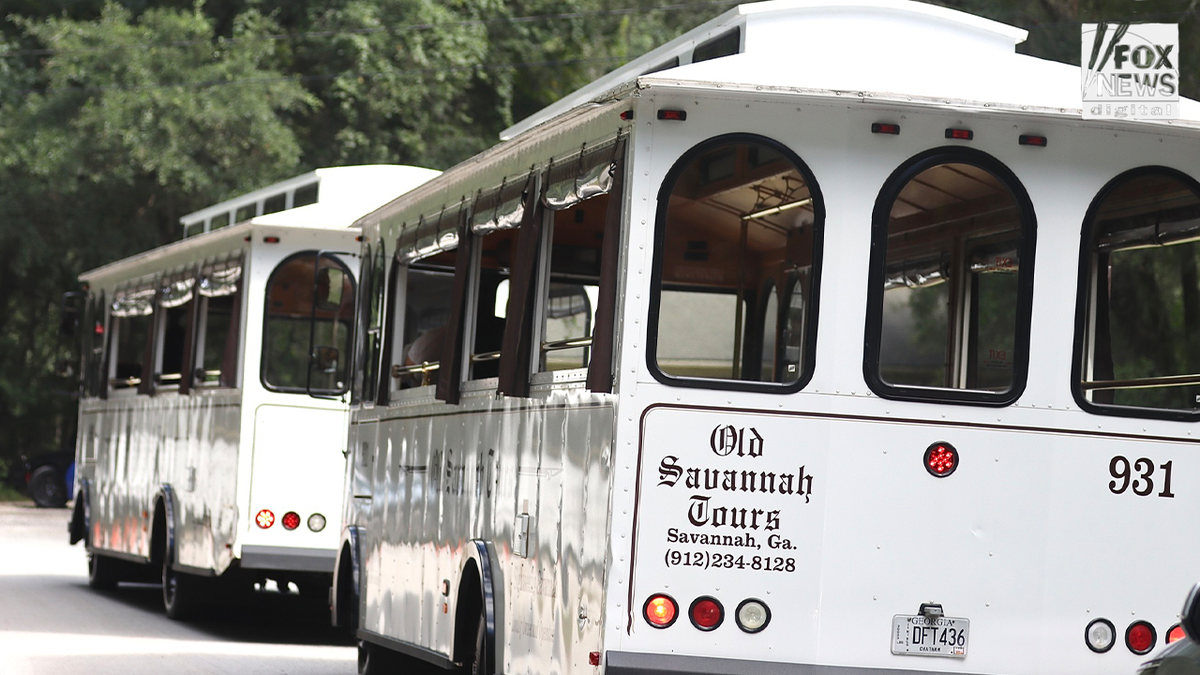 Old Savannah tour busses