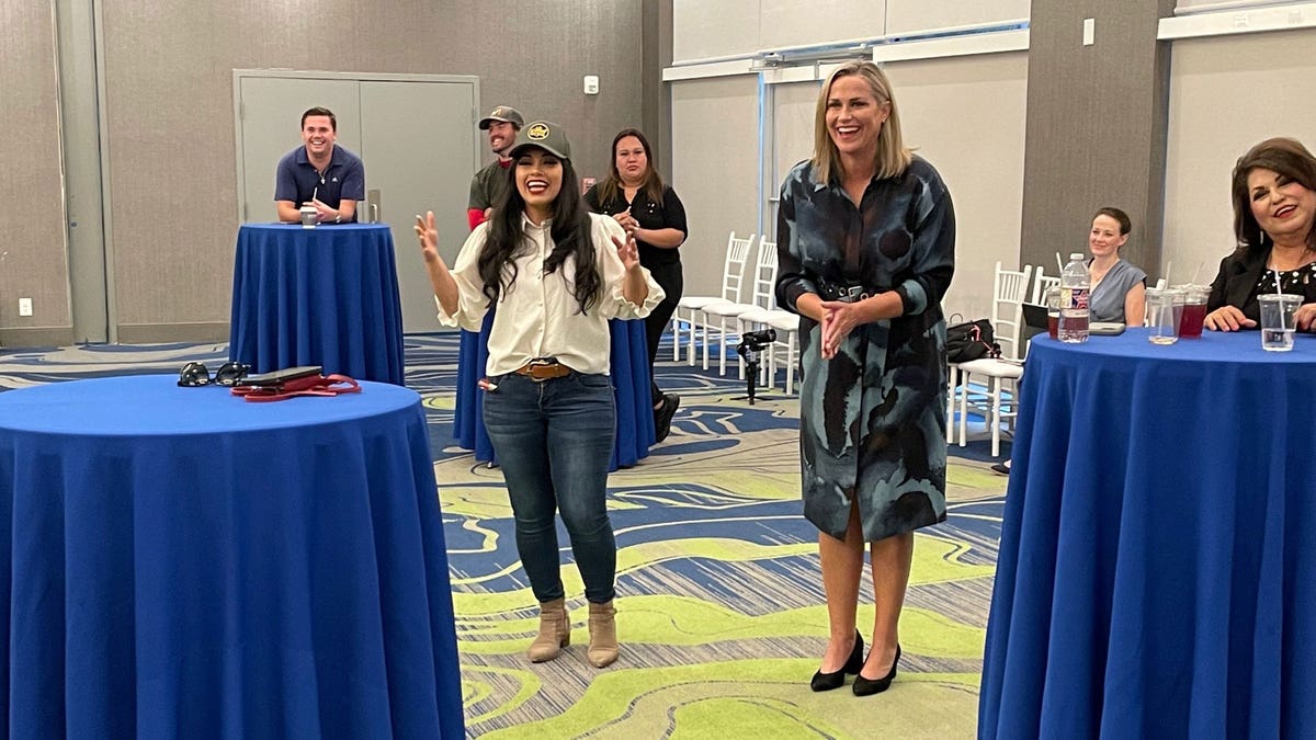 Washington Republican Senate nominee Tiffany Smiley and Rep. Mayra Flores