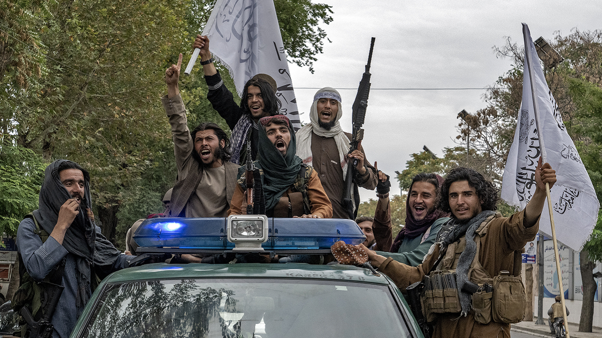 Taliban celebration Kabul Afghanistan