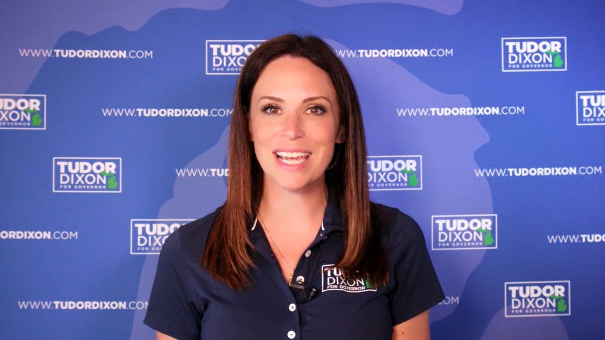 Republican Michigan gubernatorial candidate Tudor Dixon