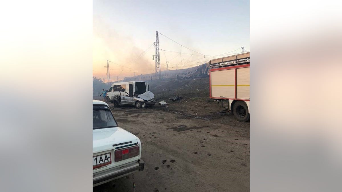 Ukraine train station missile attack