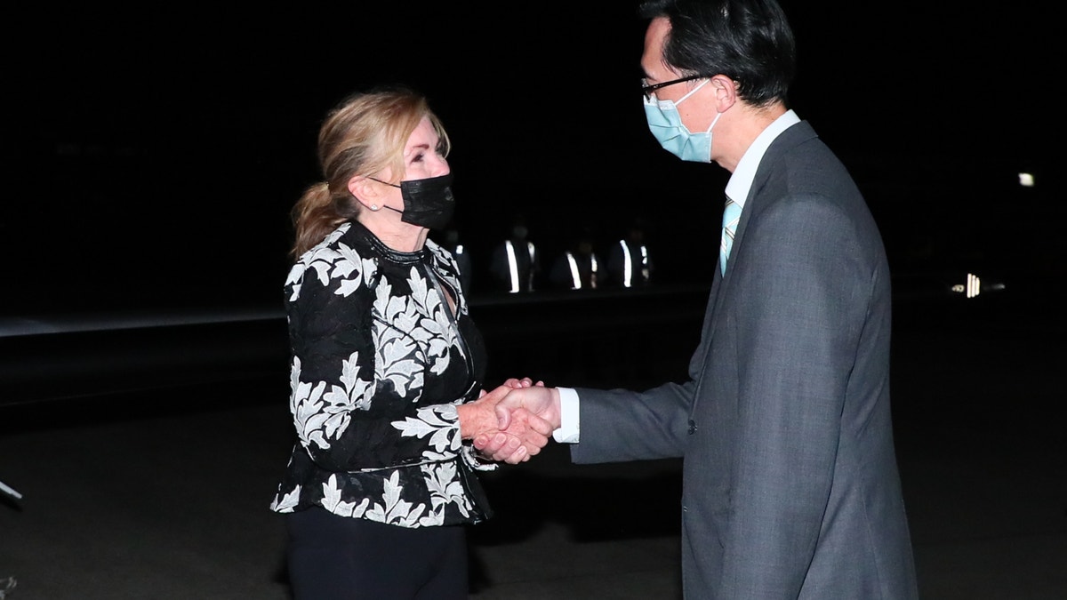 The Tennessee senator said her meetings would focus on manufacturing and supply chain issues, in addition to solidifying the U.S.-Taiwan relationship.