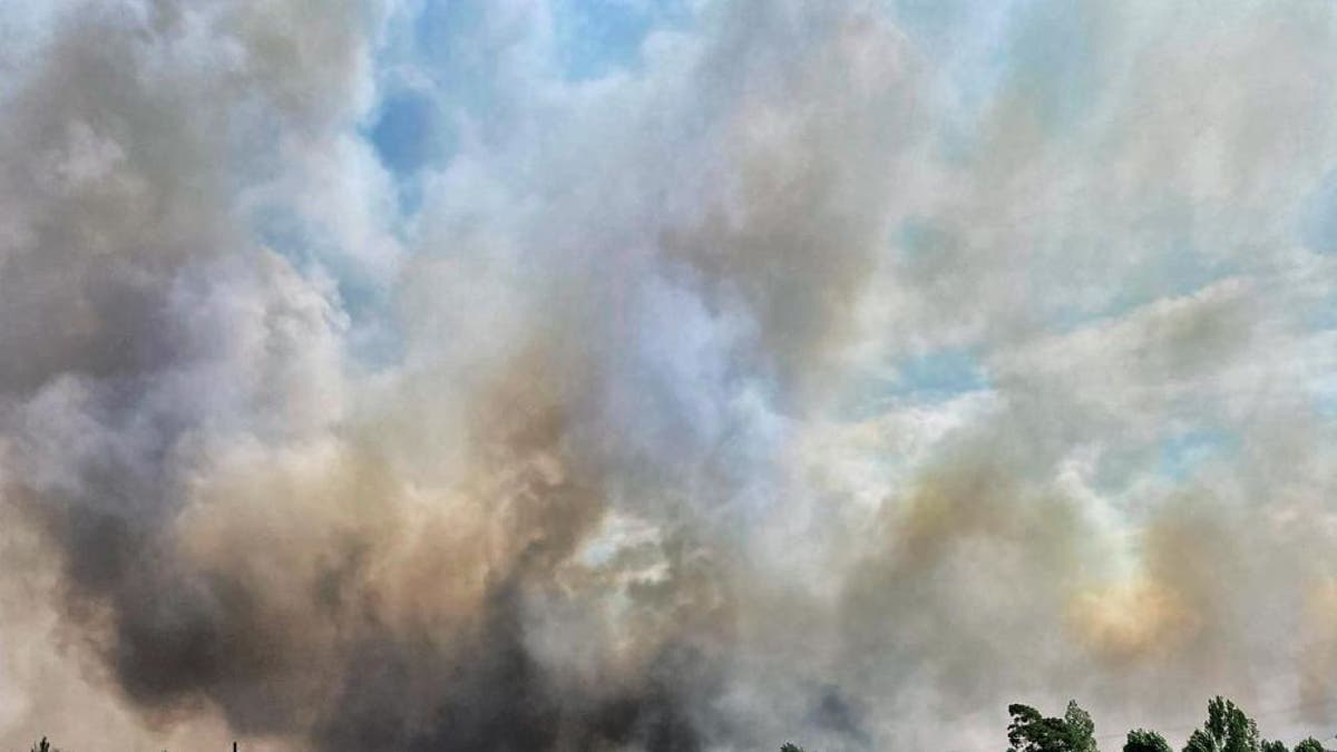 Lind, Washington wildfire