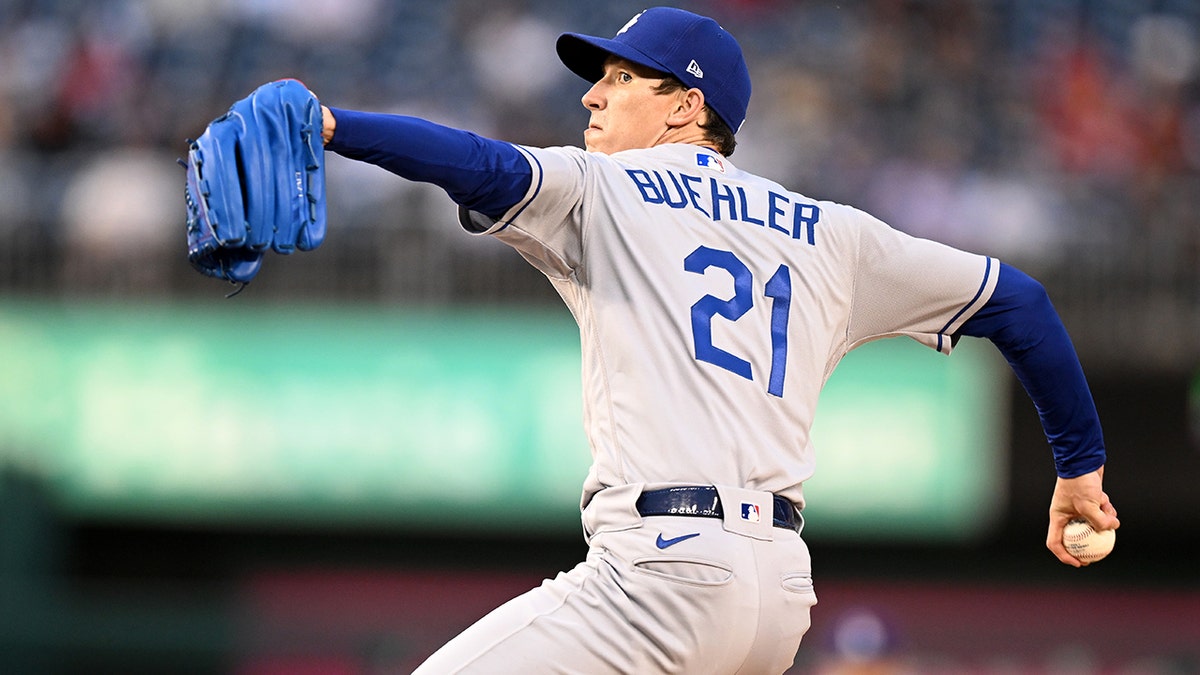 Walker Buehler vs the Nationals