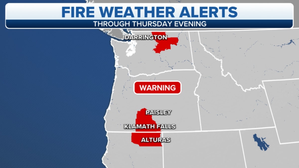 West fire weather alerts