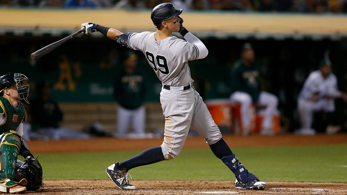 Aaron Judge home run in Oakland