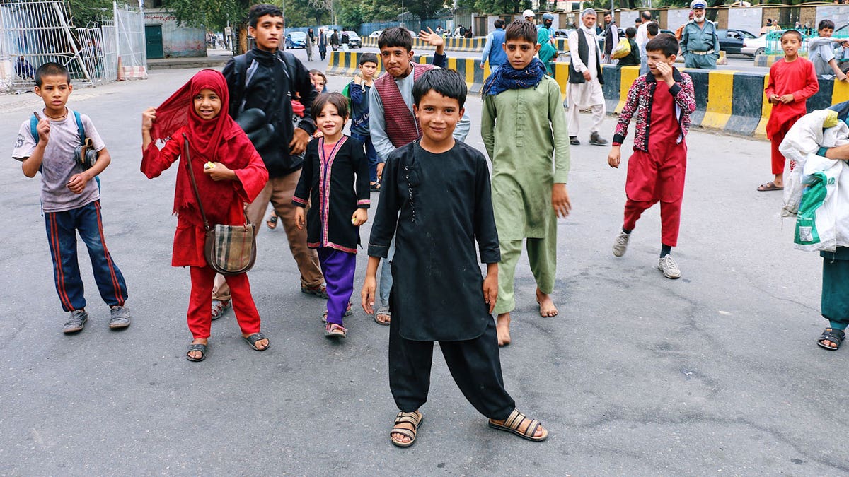 Afghan children