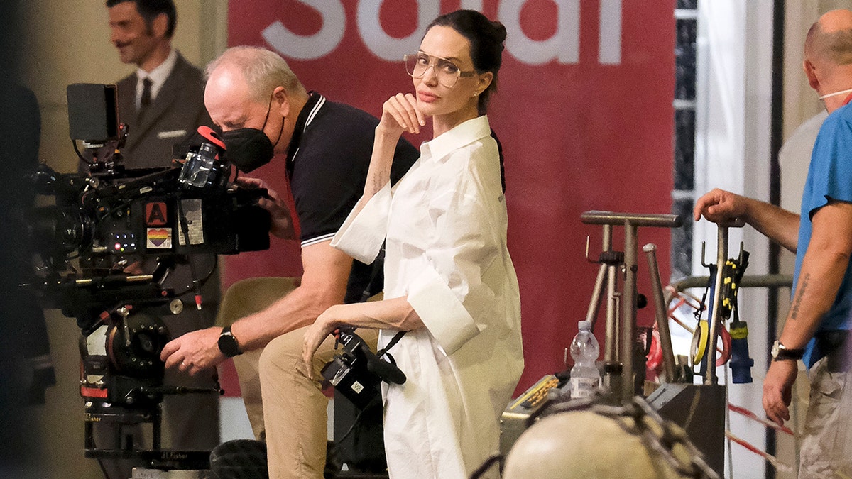 Angelina Jolie Is Hard at Work Directing Her New Movie in Italy