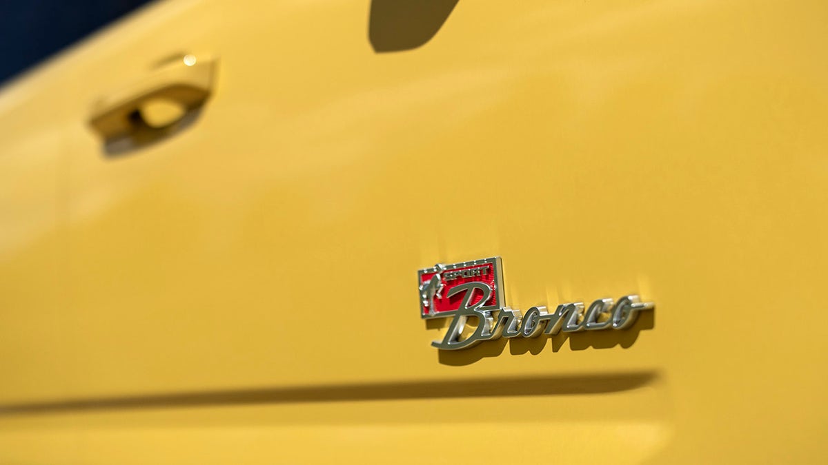 Bronco sport heritage logo