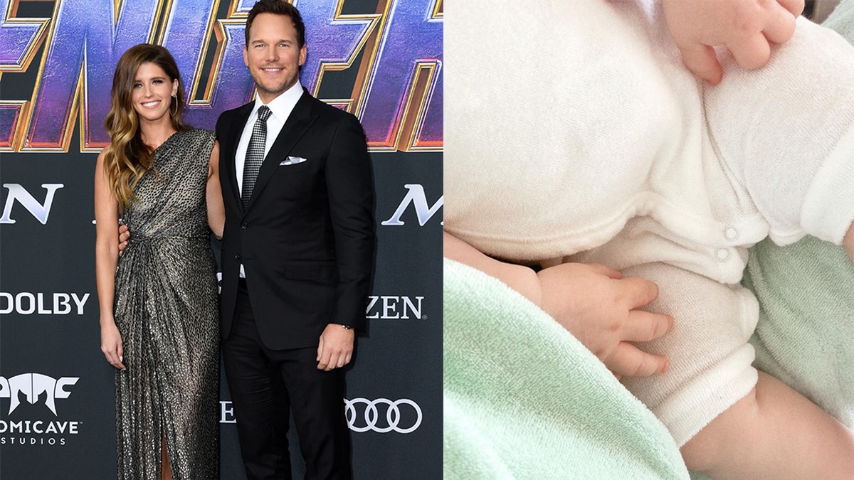 Katherine Schwarzenegger Chris Pratt baby