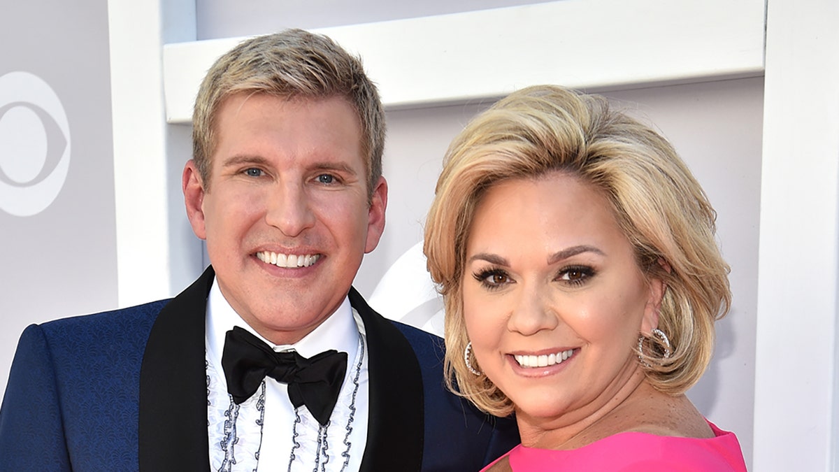 Todd and Julie Chrisley smiling