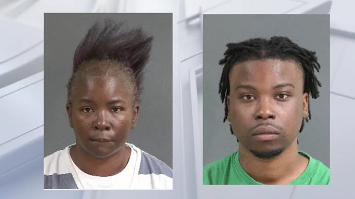 Chuck E. Cheese fight suspects Lizeller Dixon and Dashawn Grant