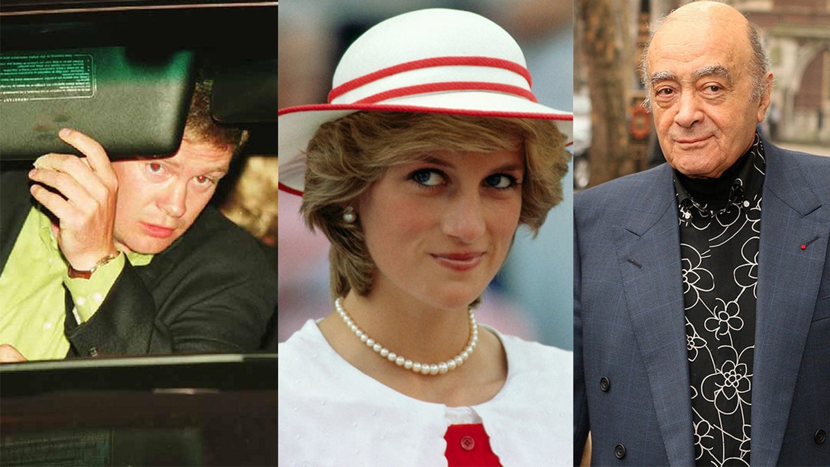 Princess Diana, Mohamed Al Fayed, Trevor Rees-Jones