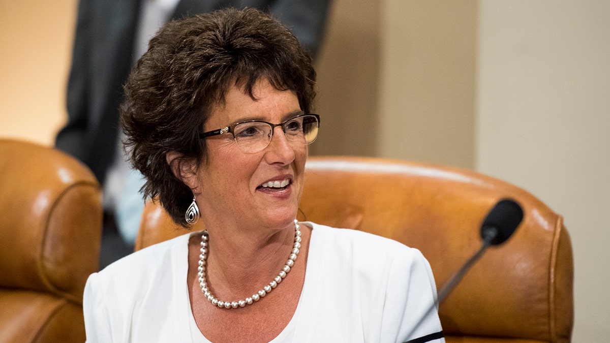 A photo of Rep. Jackie Walorski at a committee hearing