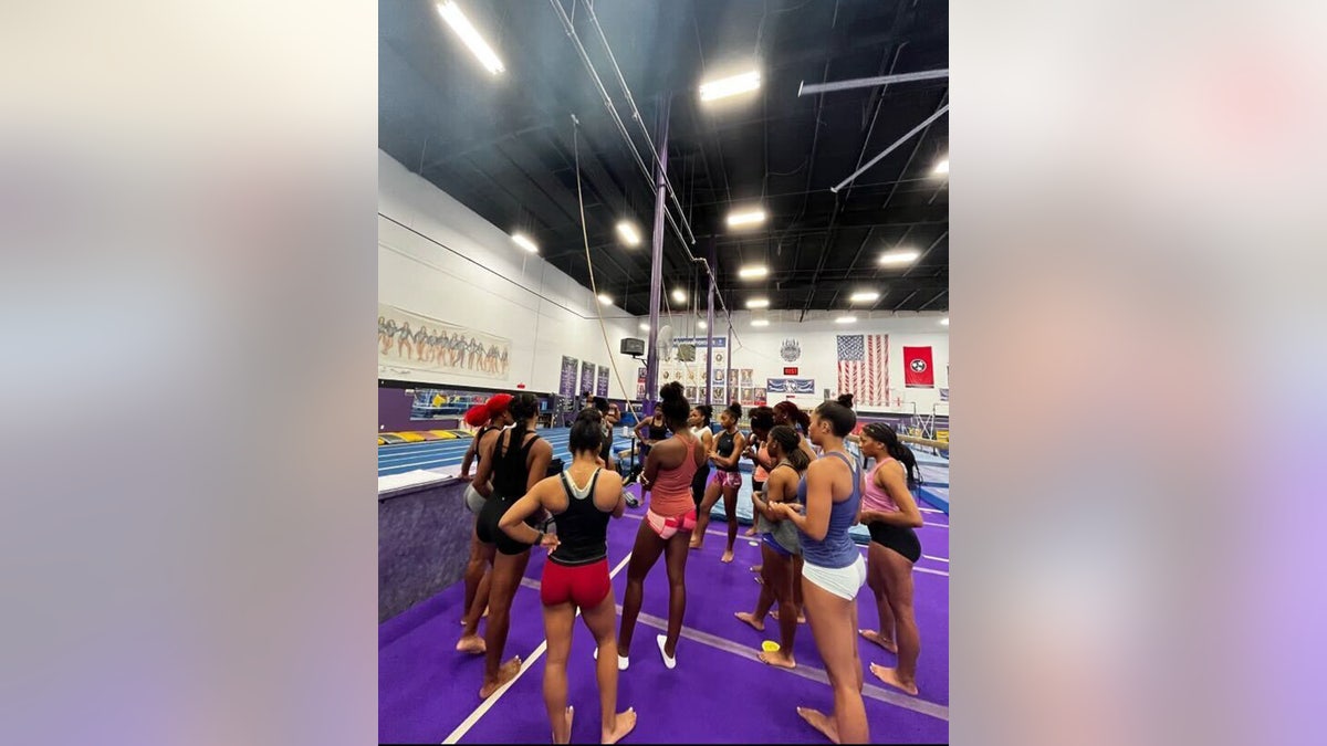 fisk university gymnastics team practice