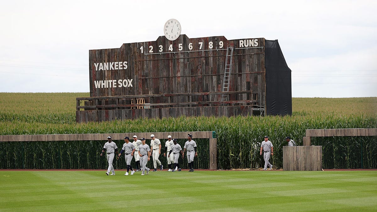 Field of Dreams Game ceremony