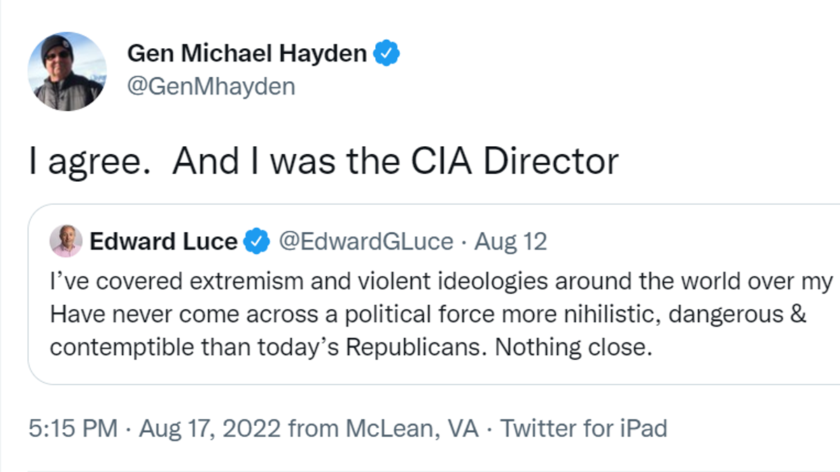 Michael Hayden CIA