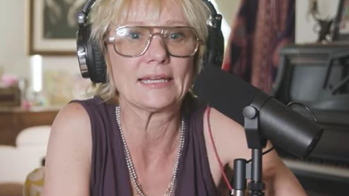 Anne Heche recording podcast