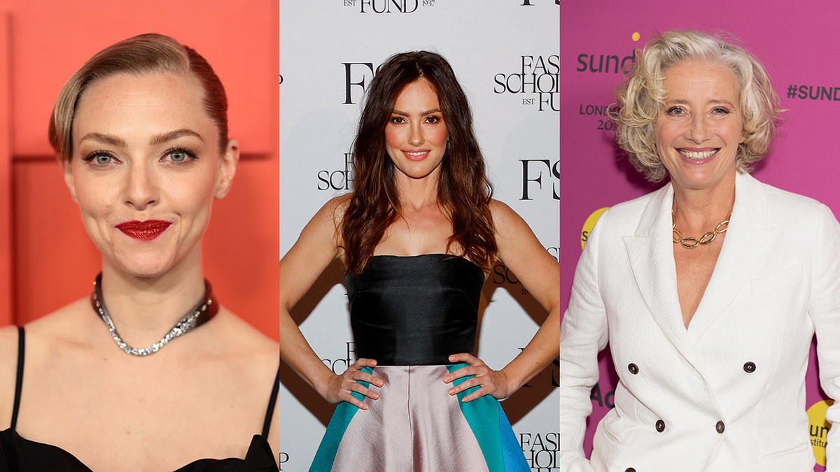 Amanda Seyfried, Minka Kelly, Emma Thompson split