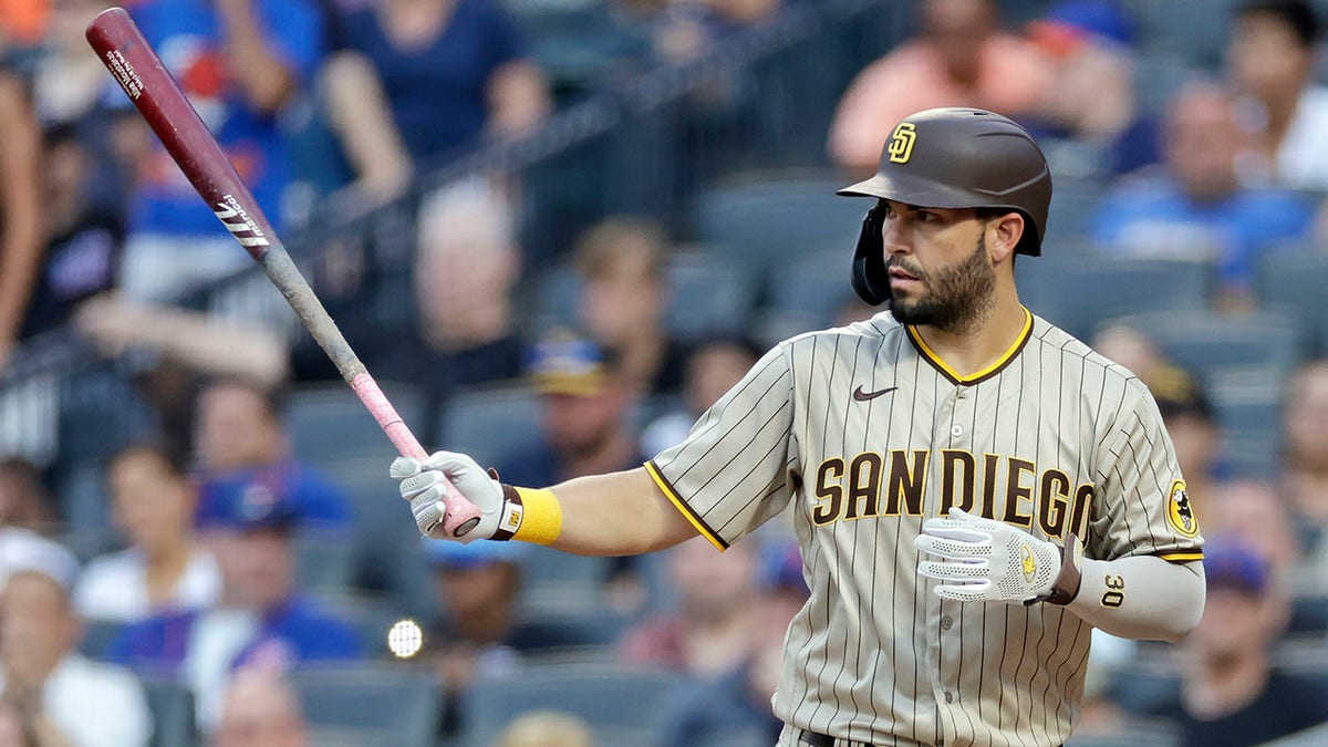 Eric Hosmer at bat