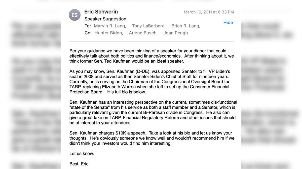 Eric Schwerin email