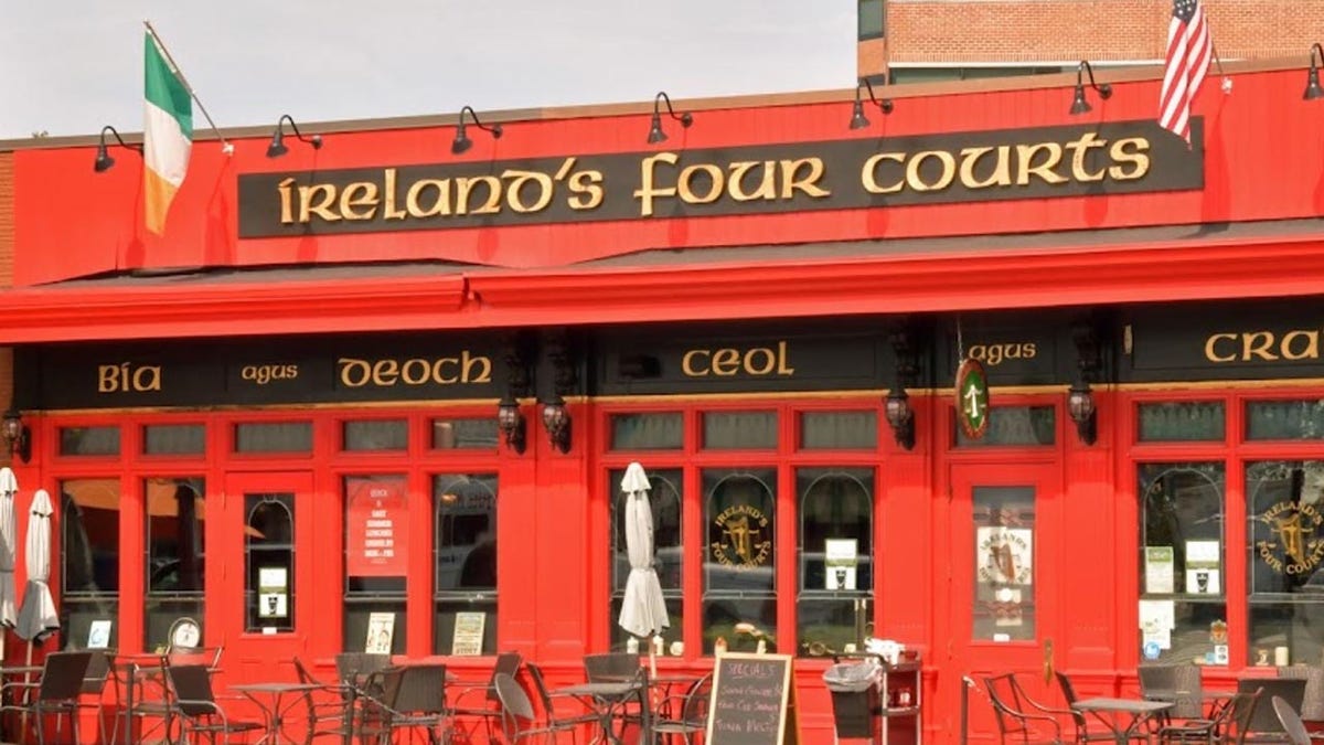 Ireland's Four Courts restaurant facade