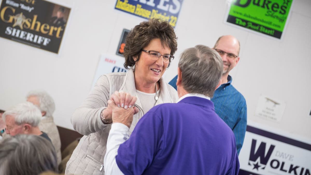 Jackie Walorski at campaign event