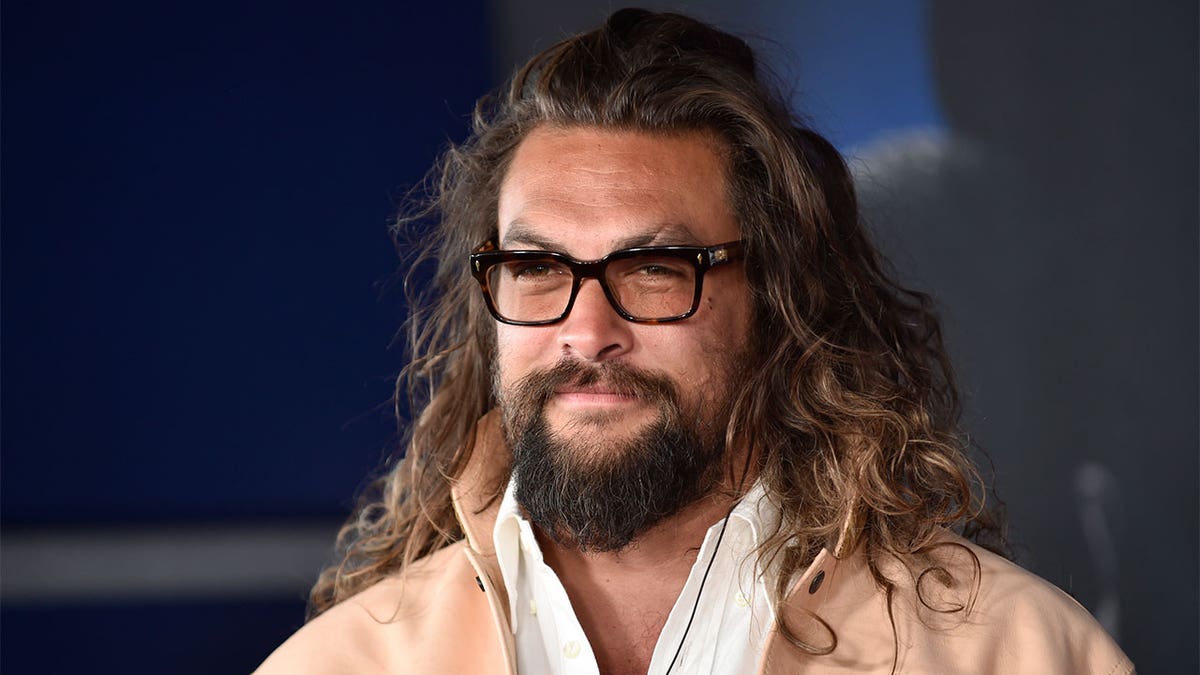 Jason Mamoa at "Ambulance" movie premiere