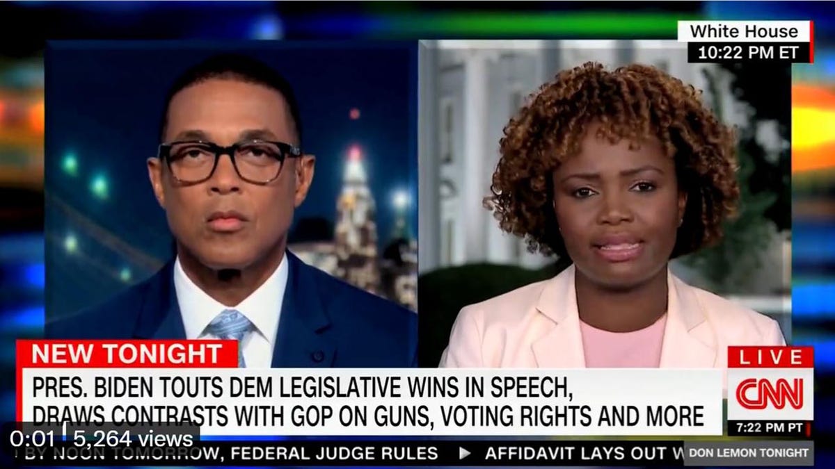 Karine Jean-Pierre speaks to DonLemon