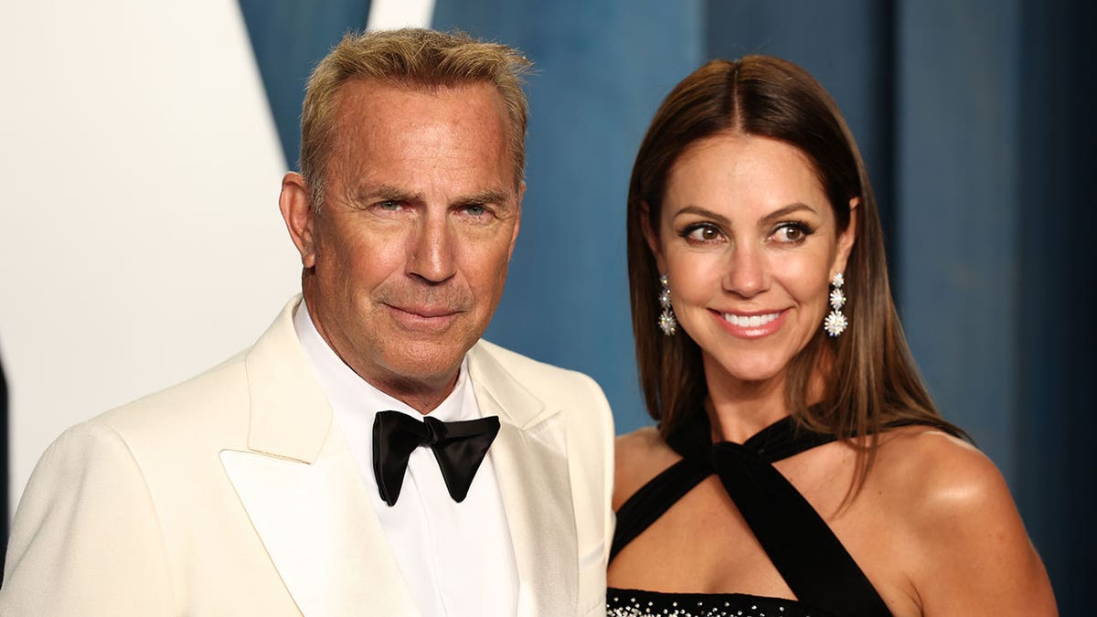 Kevin Costner and Christine Baumgartner