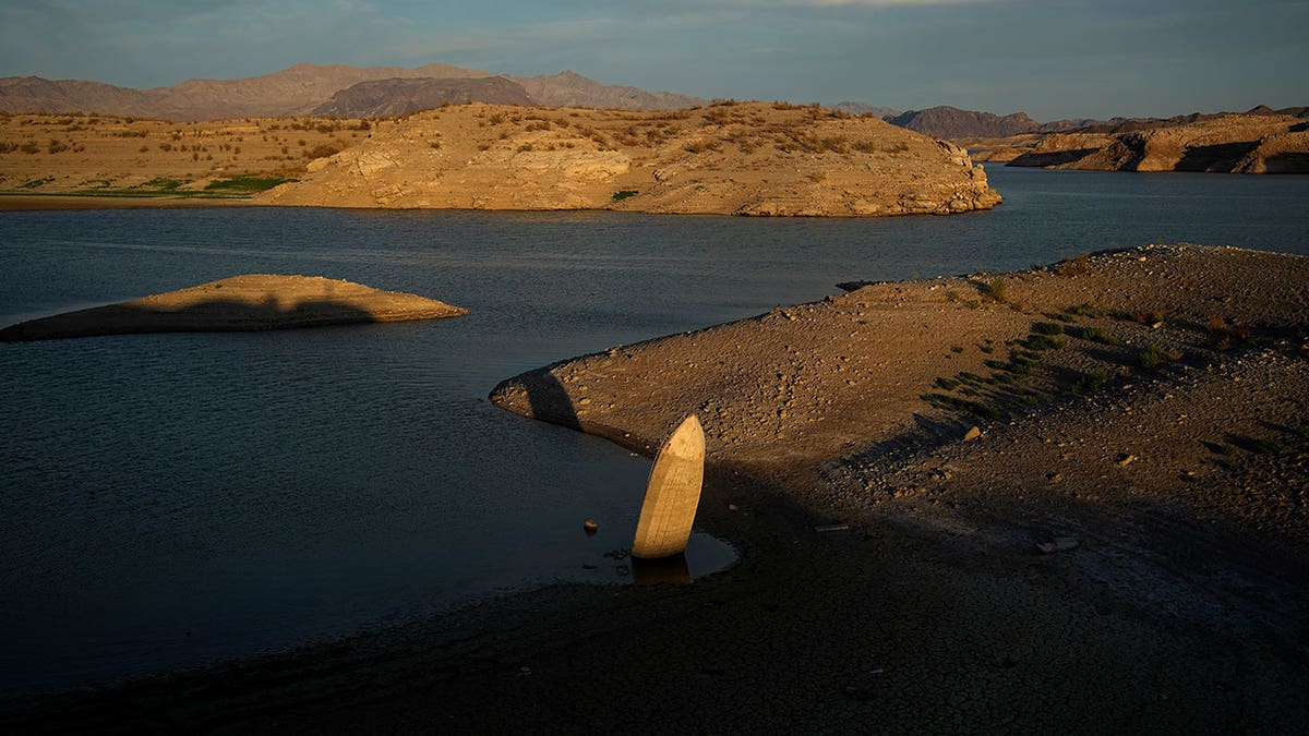 The bones were found near a former marina at the shrinking Colorado River behind Hoover Dam.