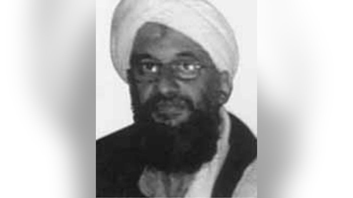 Al Qaeda leader Ayman Al Zawahri's FBI photo
