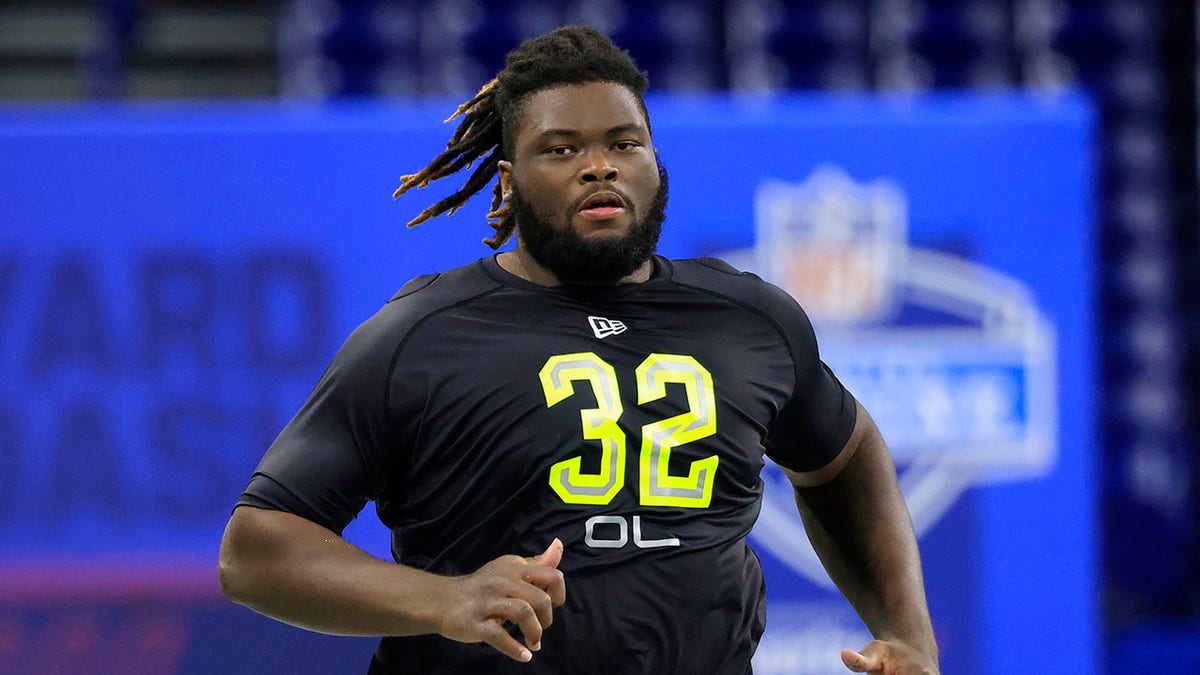 Mcarcus McKethan at combine